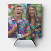 Golf Photo Customize Personalize 缶クーラー (正面)