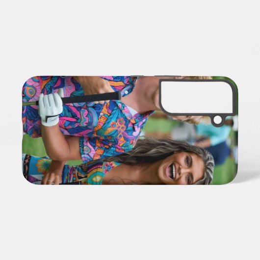 Golf Photo Customize Personalize Samsung Galaxyケース (裏面横)