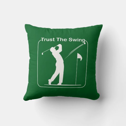 golf player クッション (裏面)