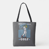 golf player トートバッグ (裏面)