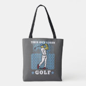 golf player トートバッグ (裏面)