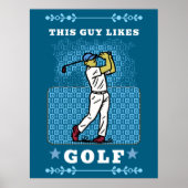 golf player ポスター (正面)