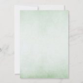 Golf Player Boy Lets Par-Tee Baby Shower 招待状 (裏面)