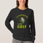 Golf Player for Golfer Tシャツ (正面)