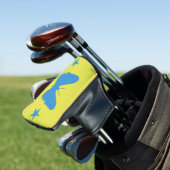 Golf Putter Cover with Flag of Bady Bassit, Brazil ゴルフヘッドカバー (インサイチュ)