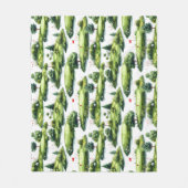 Golf Putting Green フリースブランケット (正面)