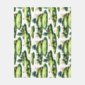 Golf Putting Green フリースブランケット (正面)