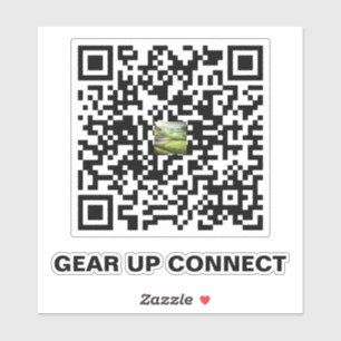 Golf QR Code Sticker – Link Up on the Green シール