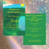 Golf Retirement Party, Tee Time Retirement 招待状