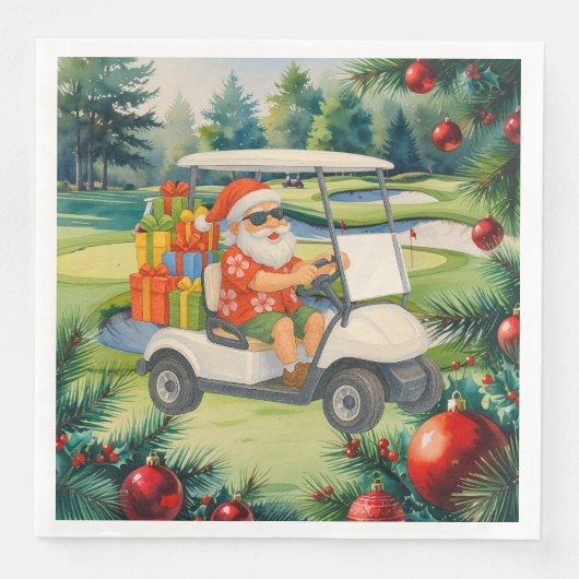 Golf Santa Claus is golfing Christmas in July  (正面)