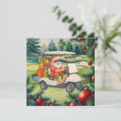 Golf Santa Claus is golfing Christmas in July  シーズンカード (スタンド正面)