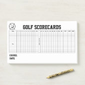 Golf Scorecards ポストイット (デスク)