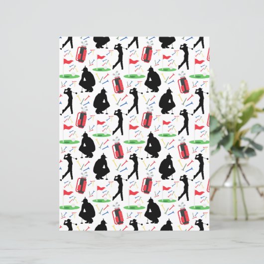 Golf Scrapbook Paper (Men) (スタンド正面)