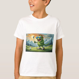Golf shirt monster  tシャツ