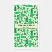 Golf Silhouette Pattern Classic branding buisness  (正面)