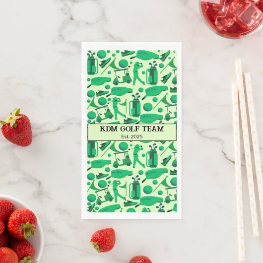 Golf Silhouette Pattern Classic branding buisness  (インサイチュ)