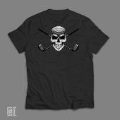 Golf Skull Crossbones - Edgy Pirate Golfer Tシャツ