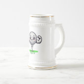 Golf Strong Beer Stein | For Men & Women ビールジョッキ (正面右)