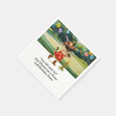 GOLF TEXAS Birthday party for cat lovers スタンダードカクテルナプキン (角)