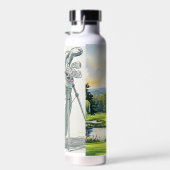 Golf Theme ウォーターボトル (右面)