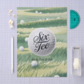 Golf Theme 60 & Tee’d Off Birthday Party  薄葉紙 (クラフト)
