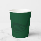 Golf Theme Birthday Party Drink Cups 紙コップ (正面)