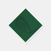 Golf Theme Birthday Party Napkins スタンダードカクテルナプキン (角)