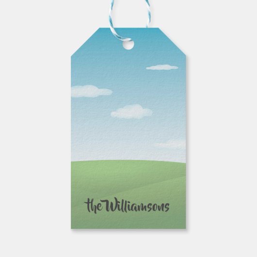 Golf Theme Rizz the Season 67 Name ギフトタグ (裏面)