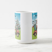 Golf Theme Rizz the Season 67 Name コーヒーマグカップ (中央)