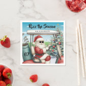 Golf Theme Rizz the Season 67 Name スタンダードカクテルナプキン (インサイチュ)