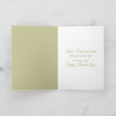 Golf Themed Mother's Day Card カード (内部)