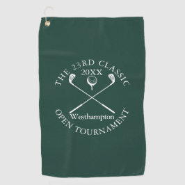 Golf Tournament Classic Event Emerald Green ゴルフタオル