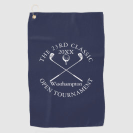 Golf Tournament Classic Event Navy Blue ゴルフタオル