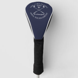 Golf Tournament Classic Event Navy Blue ゴルフヘッドカバー