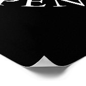 Golf Tournament Classic Event Sign ポスター (角)