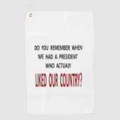 Golf Towel ゴルフタオル (正面)