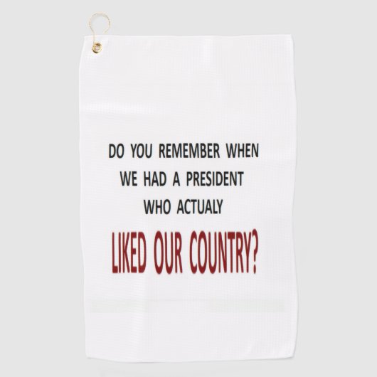 Golf Towel ゴルフタオル (正面)