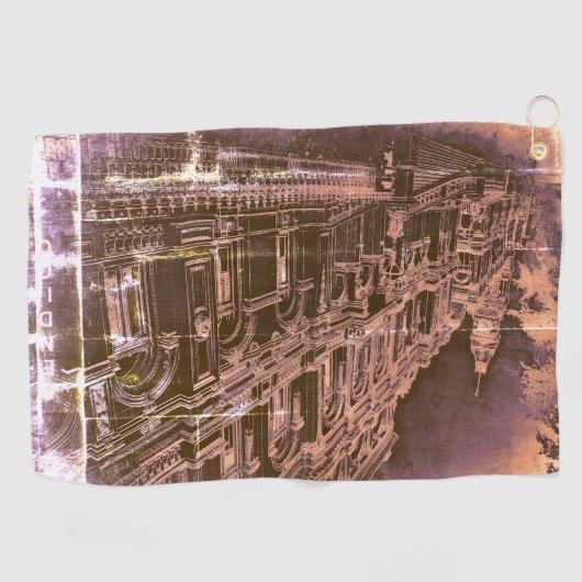 Golf towel ゴルフタオル (横)