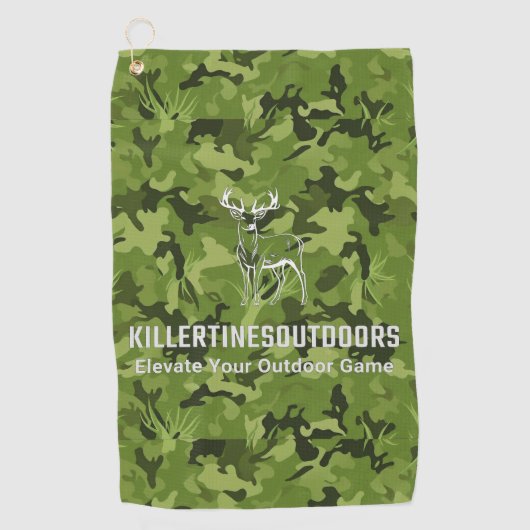 Golf Towel ゴルフタオル (正面)