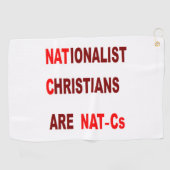 Golf Towel ゴルフタオル (横)