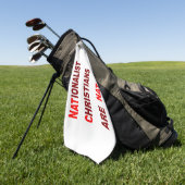 Golf Towel ゴルフタオル (グリーン)