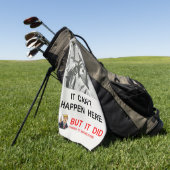 Golf Towel ゴルフタオル (グリーン)