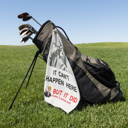 Golf Towel ゴルフタオル (グリーン)