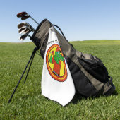 Golf Towel ゴルフタオル (グリーン)