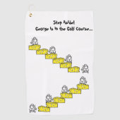 Golf Towel Cheese Mouse  ゴルフタオル (正面)