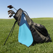 Golf Towel with flag of Minnesota, USA ゴルフタオル (グリーン)