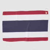 Golf Towel with flag of Thailand ゴルフタオル (横)