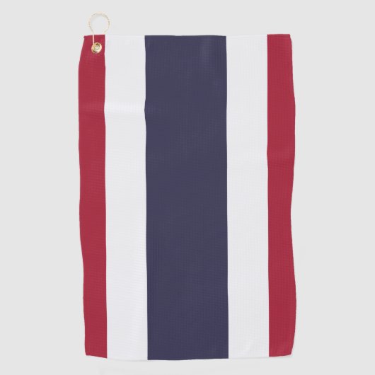 Golf Towel with flag of Thailand ゴルフタオル (正面)