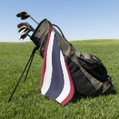 Golf Towel with flag of Thailand ゴルフタオル (グリーン)