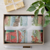 Golf Ugly Sweater Christmas Party with Santa Claus 薄葉紙 (ギフト)